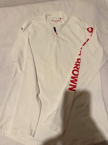 Orlebar brown white - 1/4, zip