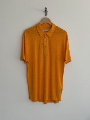 Orlebar brown linen polo shirt - brown,