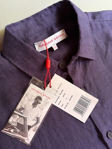 Nwt orlebar brown linen shirt - nwt,