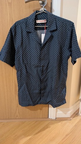 Orlebar brown blue mens - brown, shirt