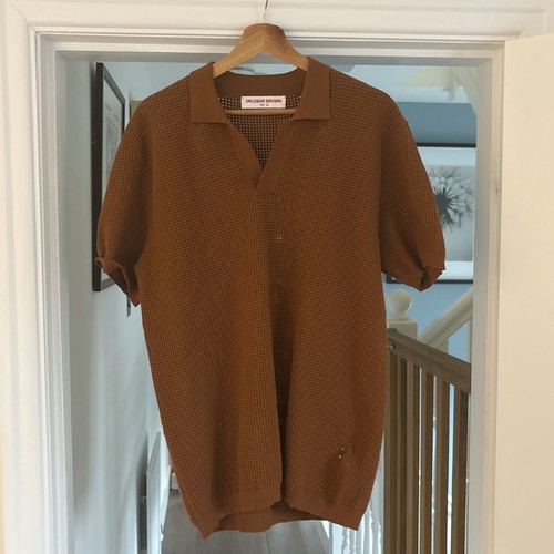 Orlebar brown knitted polo - orlebar,