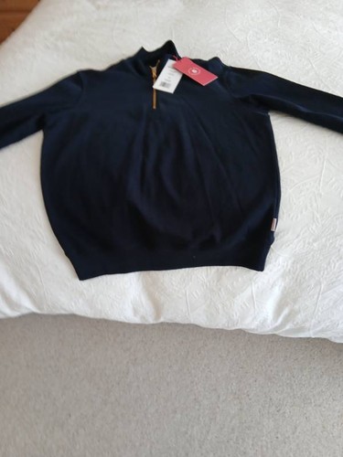 Orlebar brown navy jumper size - brown,