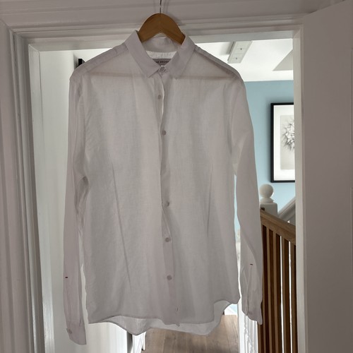 Mens large white long - l,